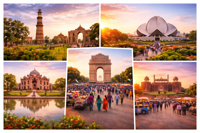 4 Best Places To Visit In New Delhi, Delhi Tourist Places