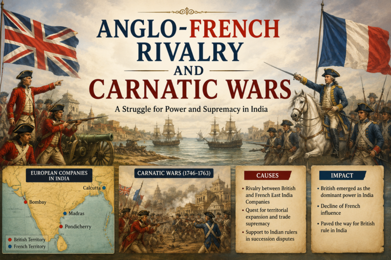 Anglo French Rivalry and Carnatic Wars